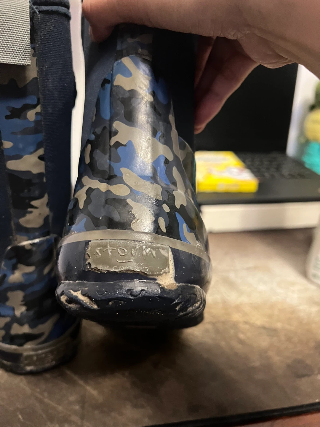 Bogs Kids' Rain Boots - Size 1 - Camo - photo 4
