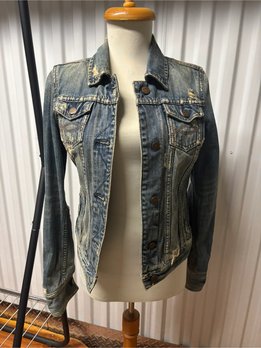 Abercrombie & Fitch Denim Jacket - Size S