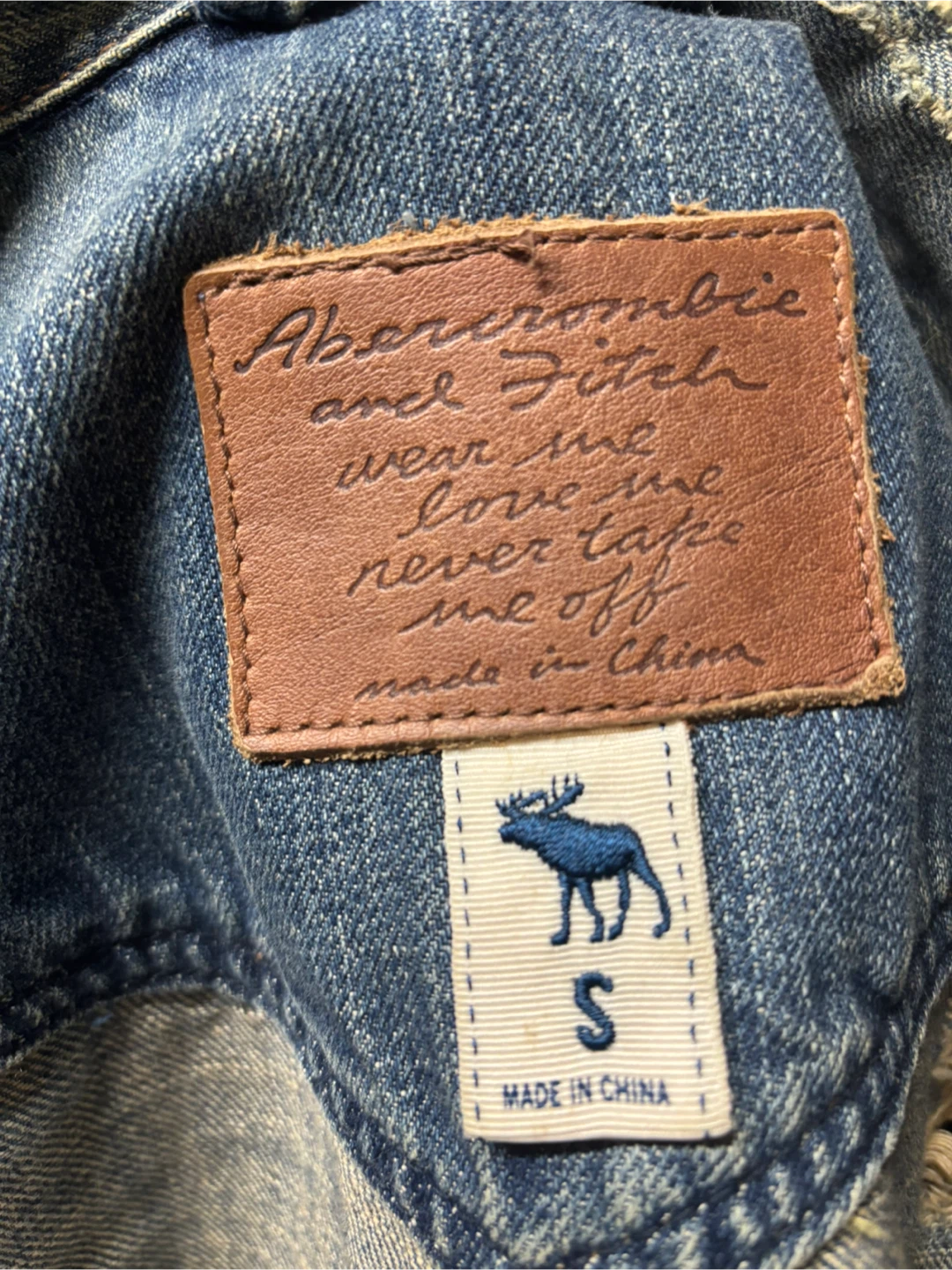 Abercrombie & Fitch Denim Jacket - Size S - photo 3