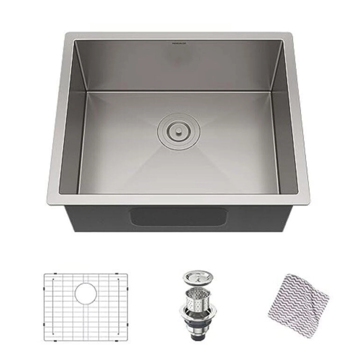MENSARJOR 22x18 Kitchen Sink - Stainless Steel