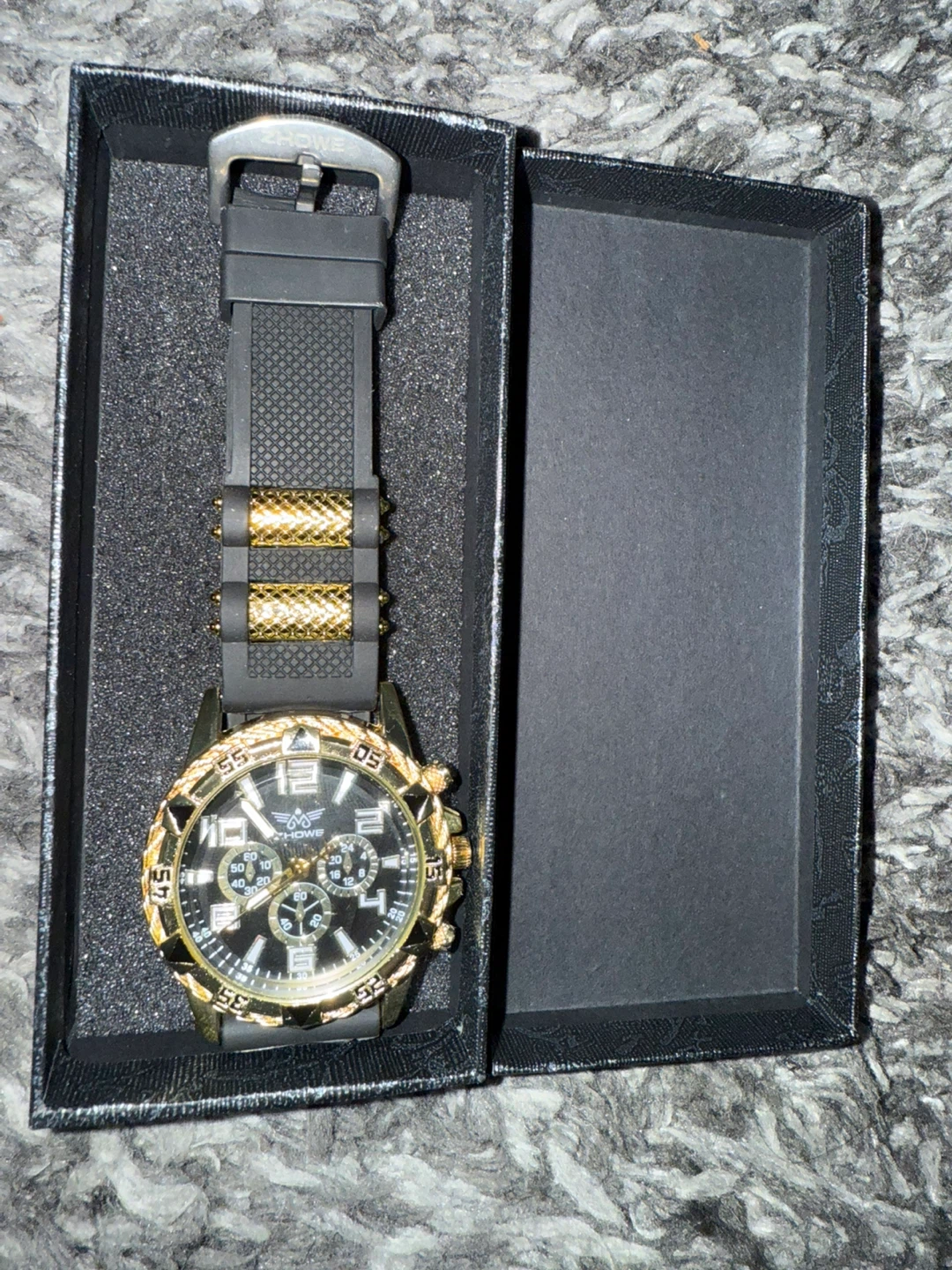 Black & Gold Men's Watch - photo 2
