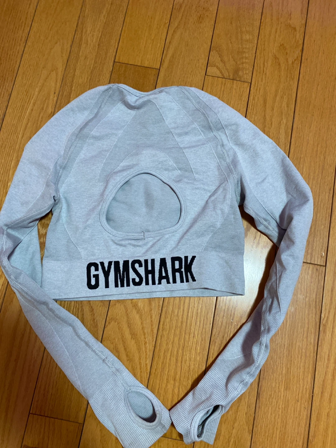 Gymshark Cropped Long Sleeve Top, Size Small - photo 2