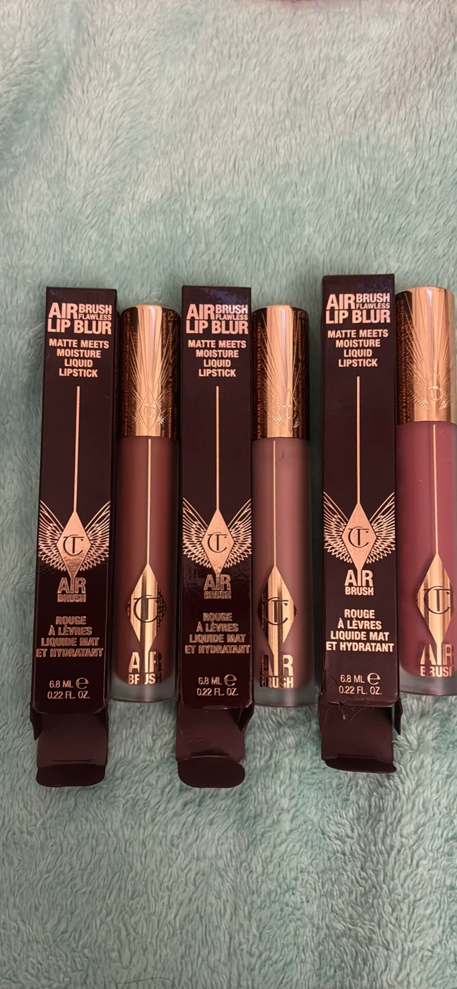 $25 each Charlotte Tilbury Airbrush Lip Blur Lipstick