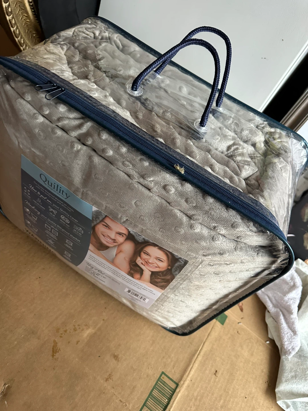 Quility Weighted Blanket 86" x 92" - photo 3