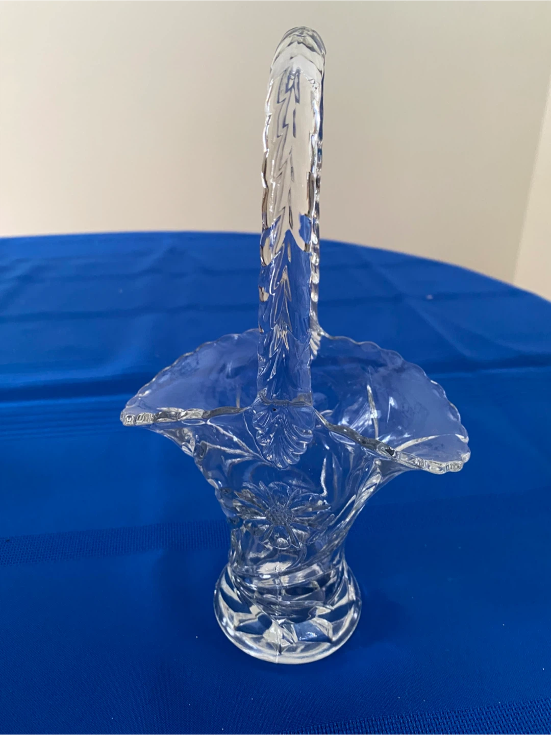 Crystal Candy Dish:  Bridal Basket