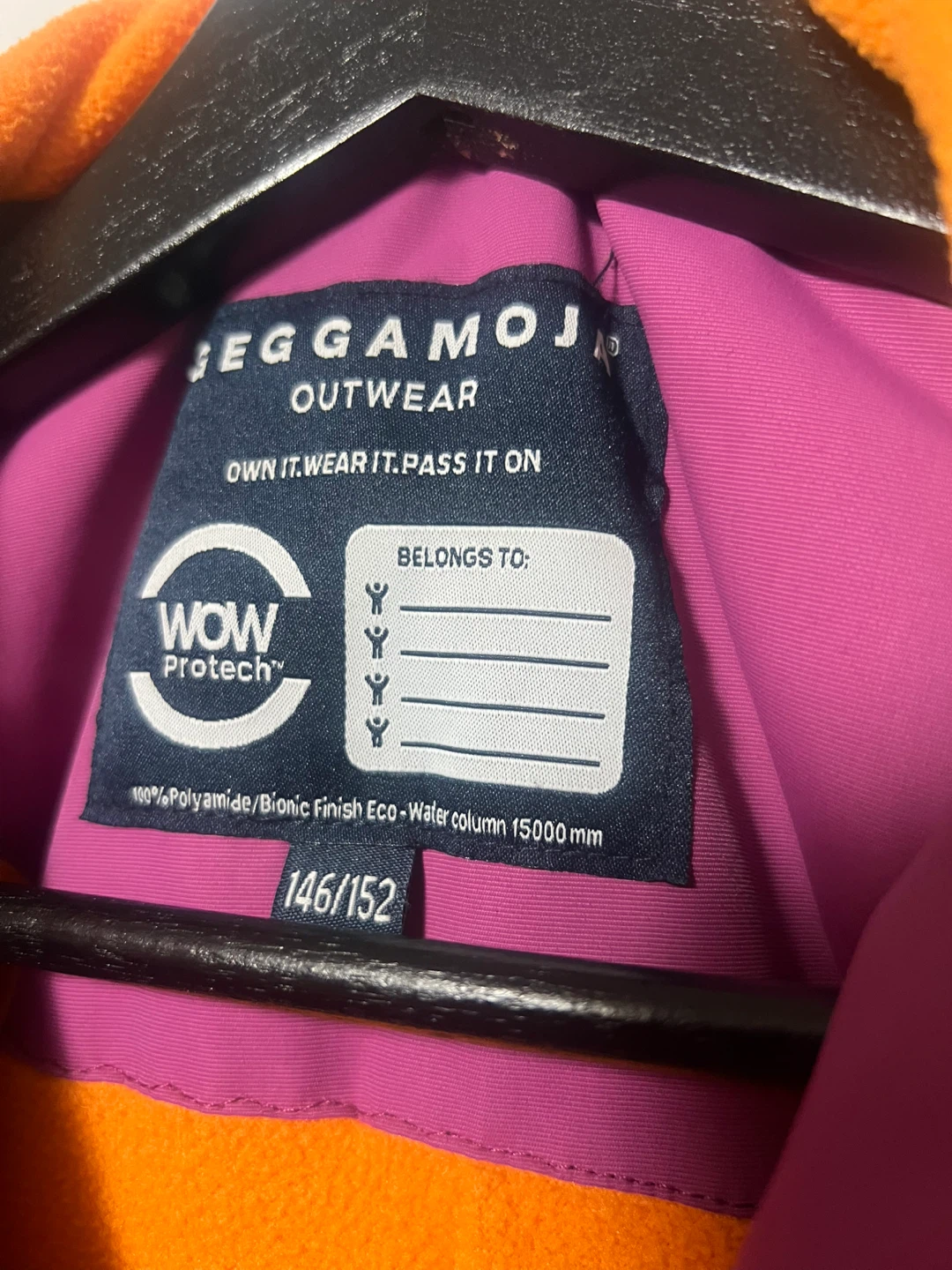 Swedish design Geggamoja Kids' Winter Jacket Size 146/152 - photo 4