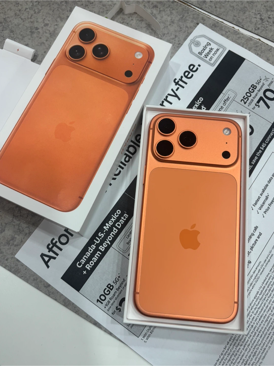 New iPhone 17 Pro Orange - photo 3