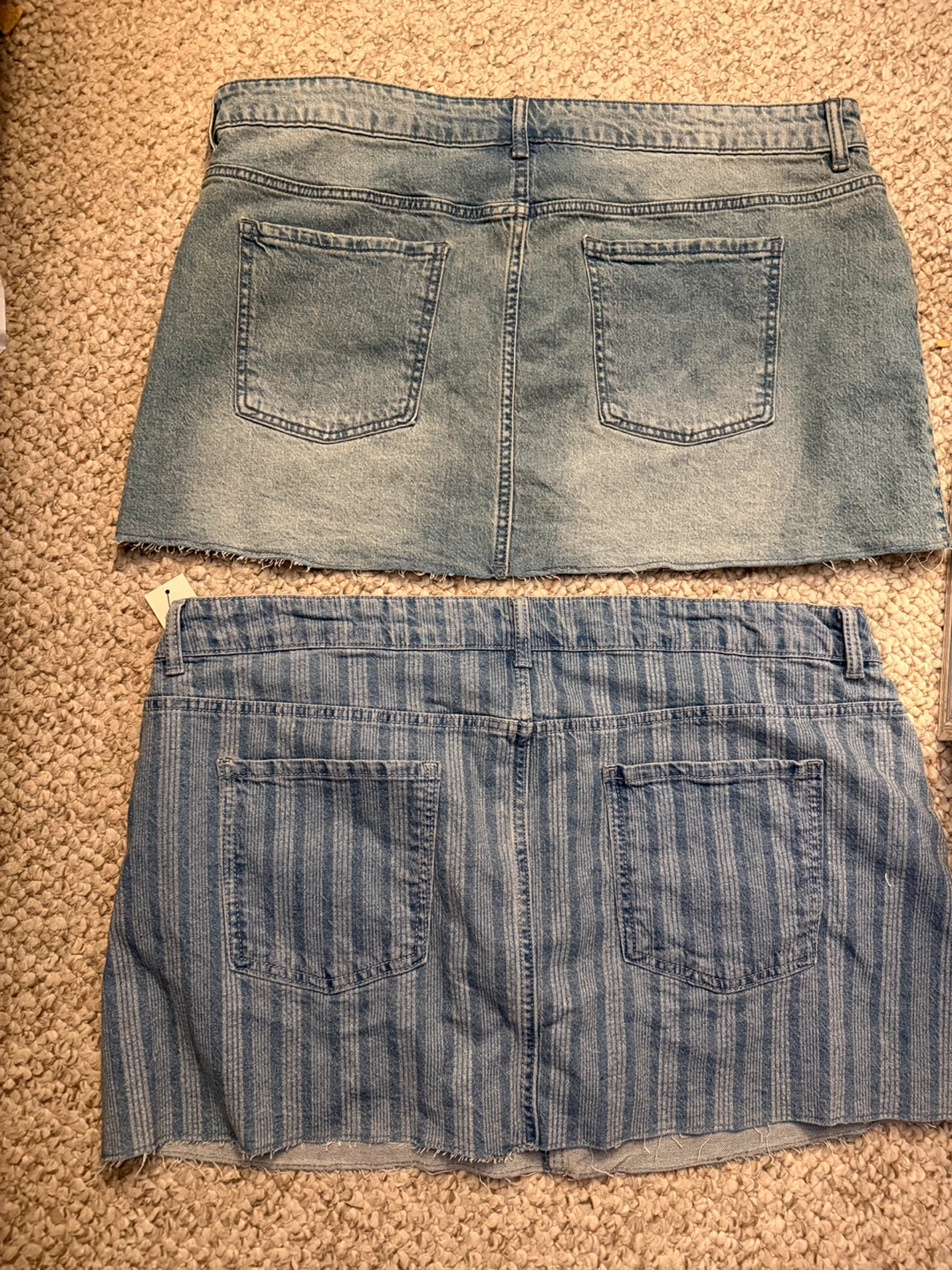 2 No Boundaries Denim Mini Skirts - XL - photo 2