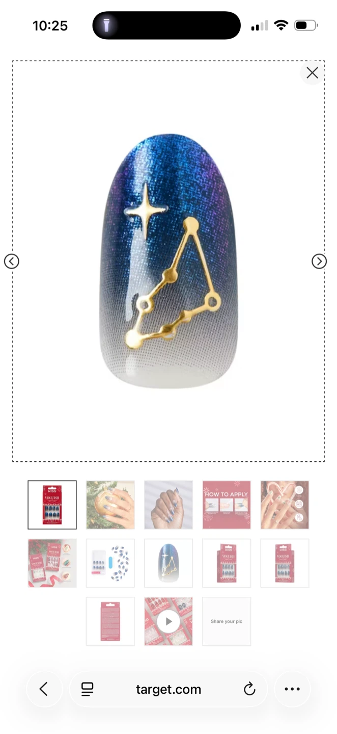KISS Voguish Fantasy Medium Astrology Nails - New! - photo 2