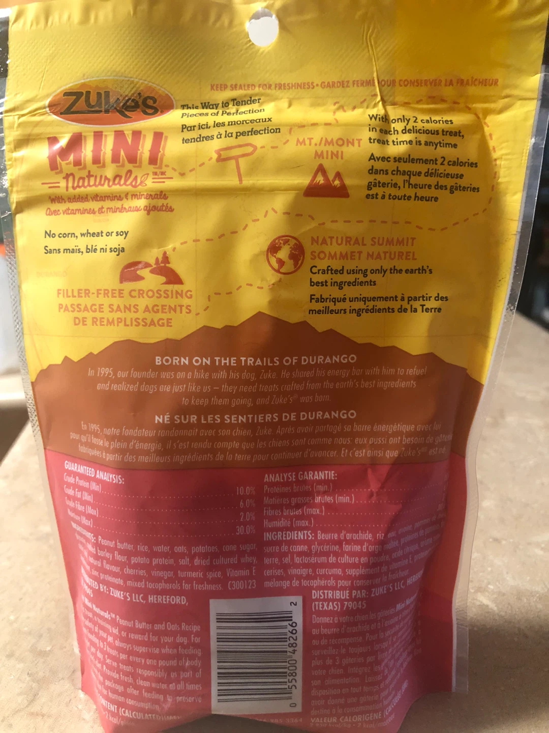 Zuke’s peanut butter & oat dog treats 🧡 - photo 2