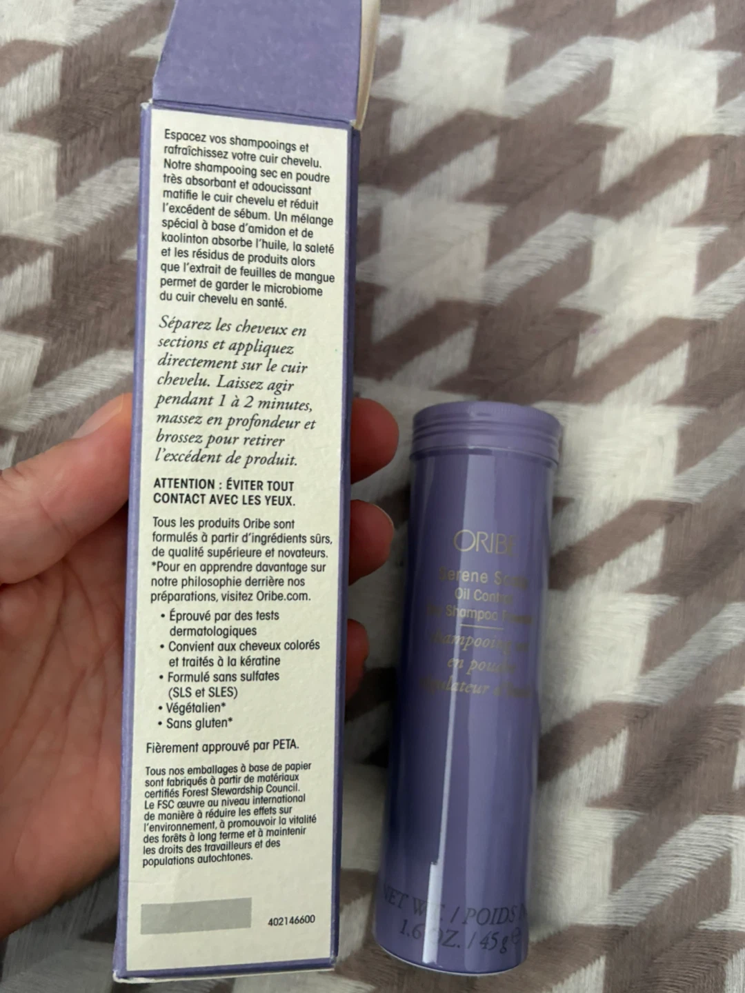 Oribe Serene Scalp Oil Control Dry Shampoo Powder 1.6 oz - photo 4