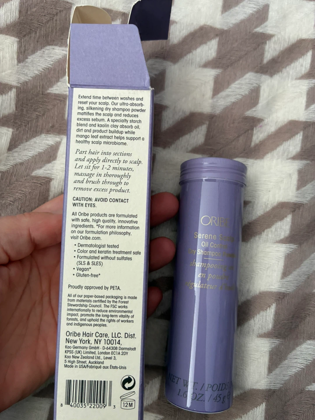Oribe Serene Scalp Oil Control Dry Shampoo Powder 1.6 oz - photo 2