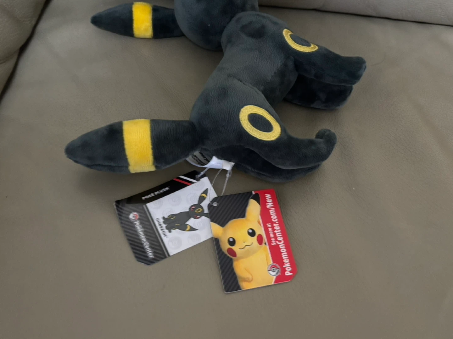 Pokémon Center Umbreon Plush with tags - photo 3