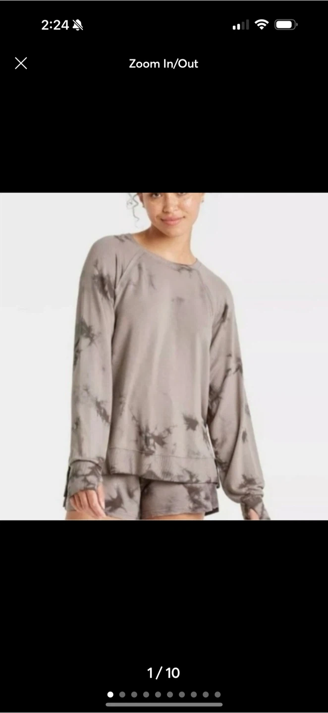 Joy Lab Tie-Dye Pullover - Size Small