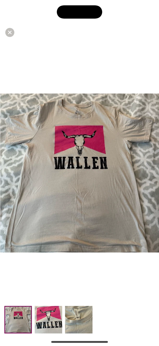 Canvas Bella Canvas Wallen Graphic Tee - L