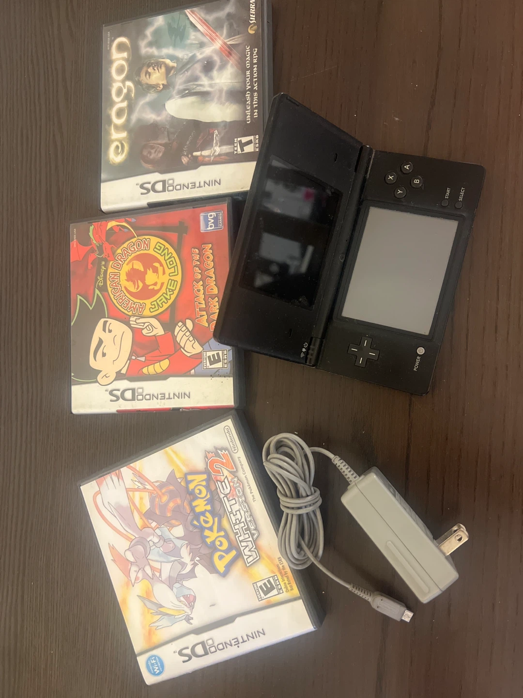 Nintendo DSi Black with 3 Games and original charger