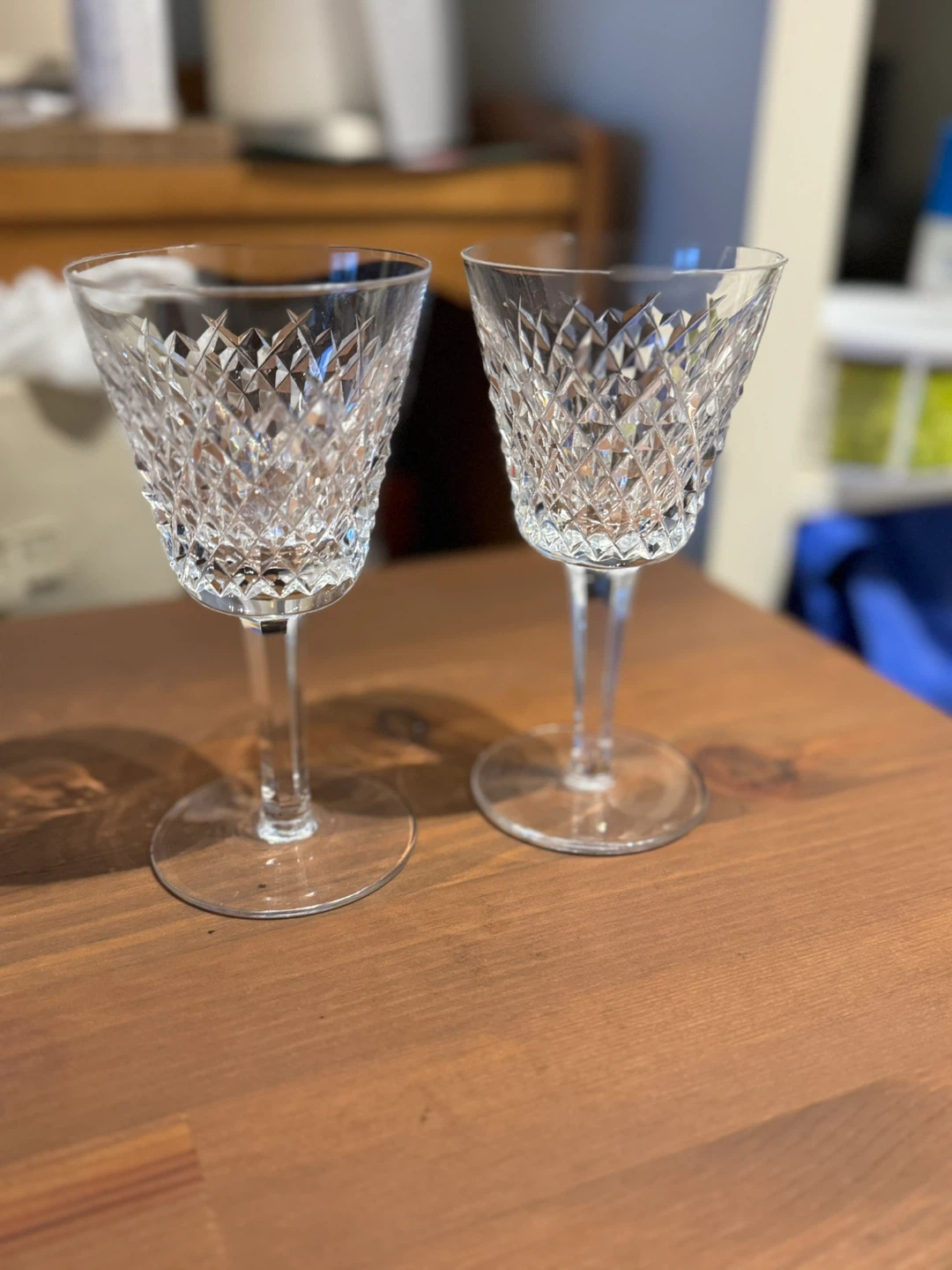 Waterford Crystal Wine Glasses (Set of 2)