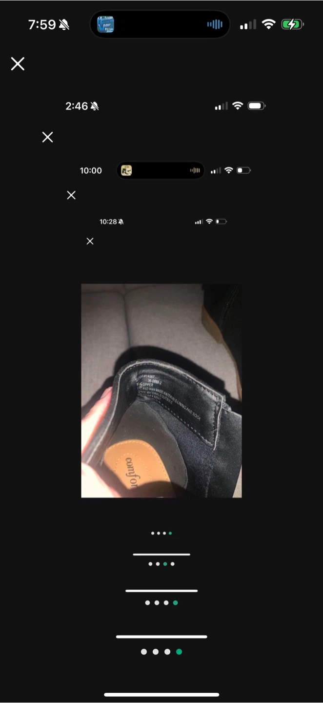 Comfortview Black Ankle Boots - Size 8 - photo 4