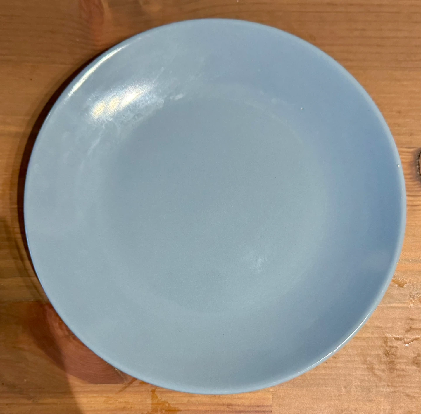 Light Blue Plate set of 2