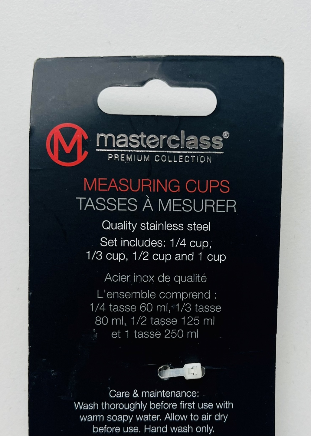 Pink Premium Stainless Steel Masterclass Measuring Cups - New - photo 2
