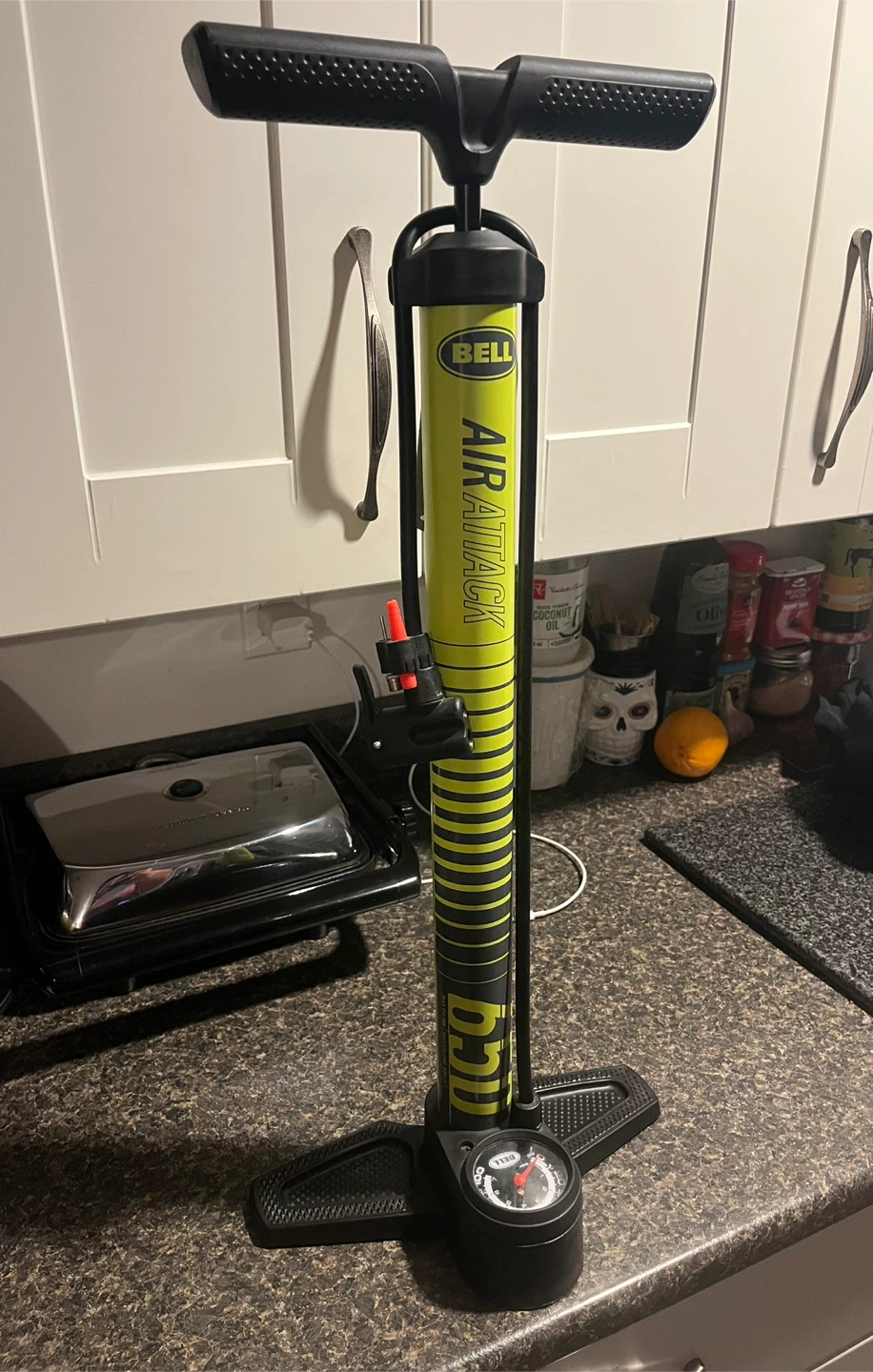 Bicycle Air Pump- Bell Air Attack 650