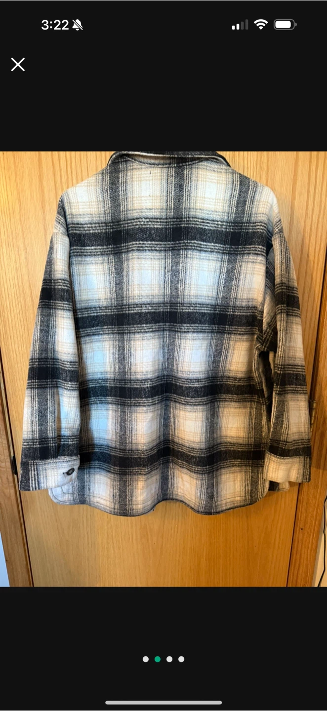 Ashley by 26 International Flannel Shacket XL - photo 2