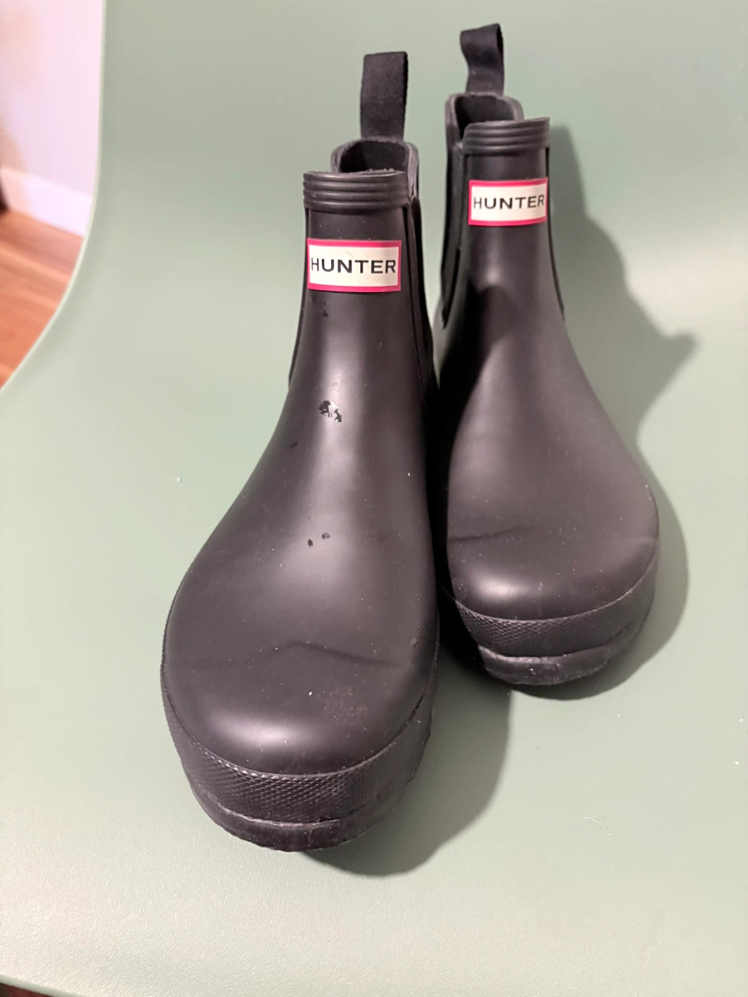 Hunter Black Chelsea Boots US 10 - photo 3