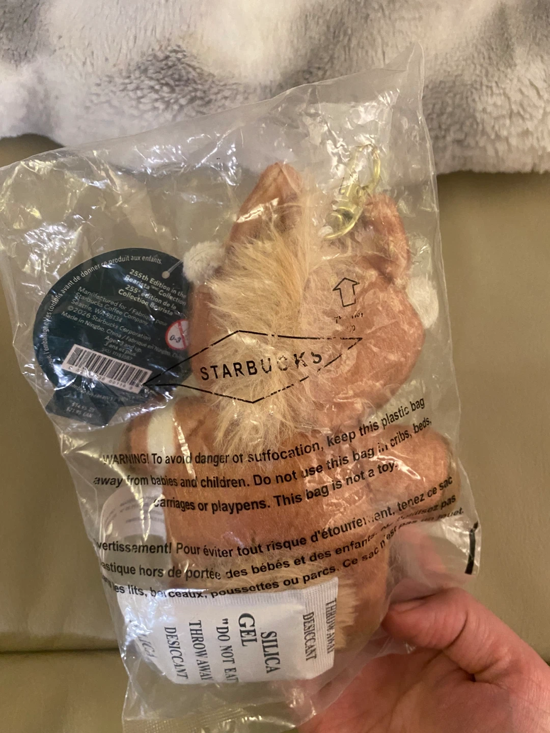New Starbucks Bearista Keychain - Limited Edition 2026 - photo 2