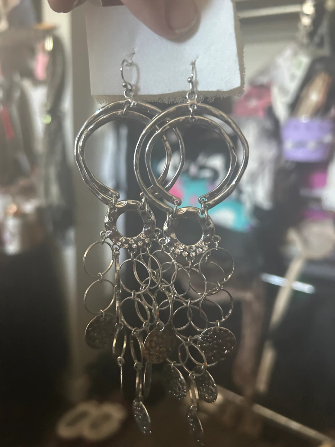 Silver Dangle Earrings