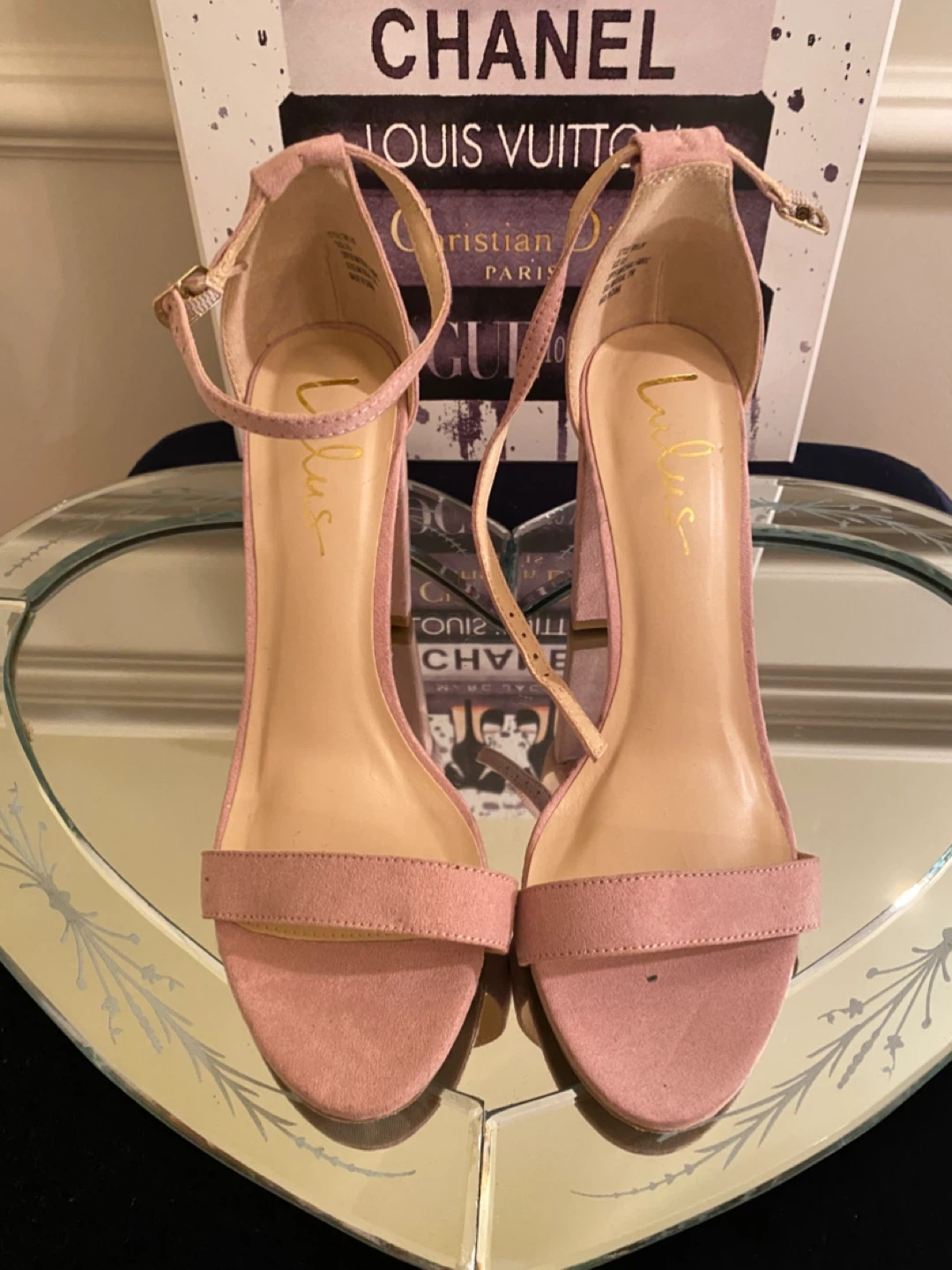 Lulus Pink Heels - Size 8.5