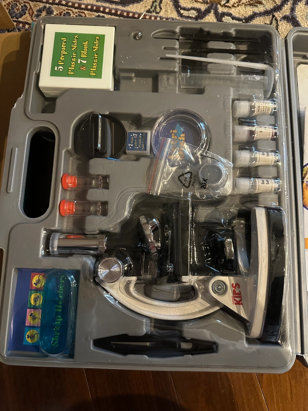 IQ Crew 52-Piece Microscope Set (Ages 8+) - photo 5