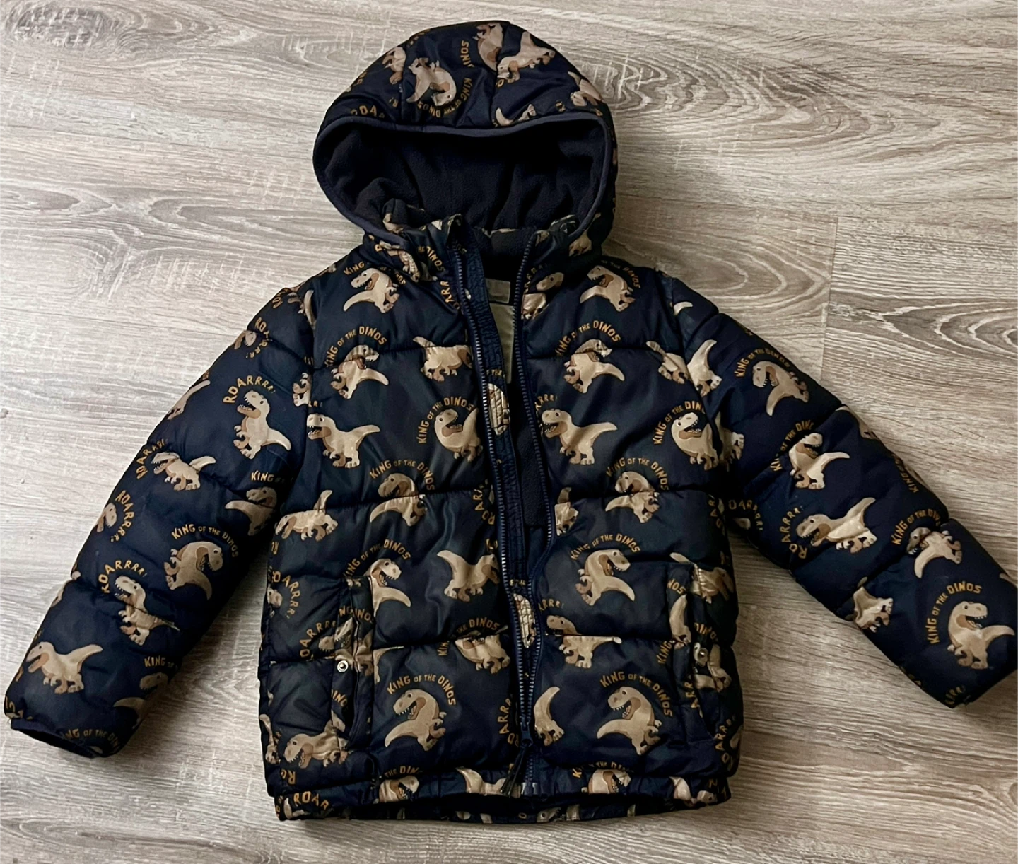 H&M Dino Puffer Jacket