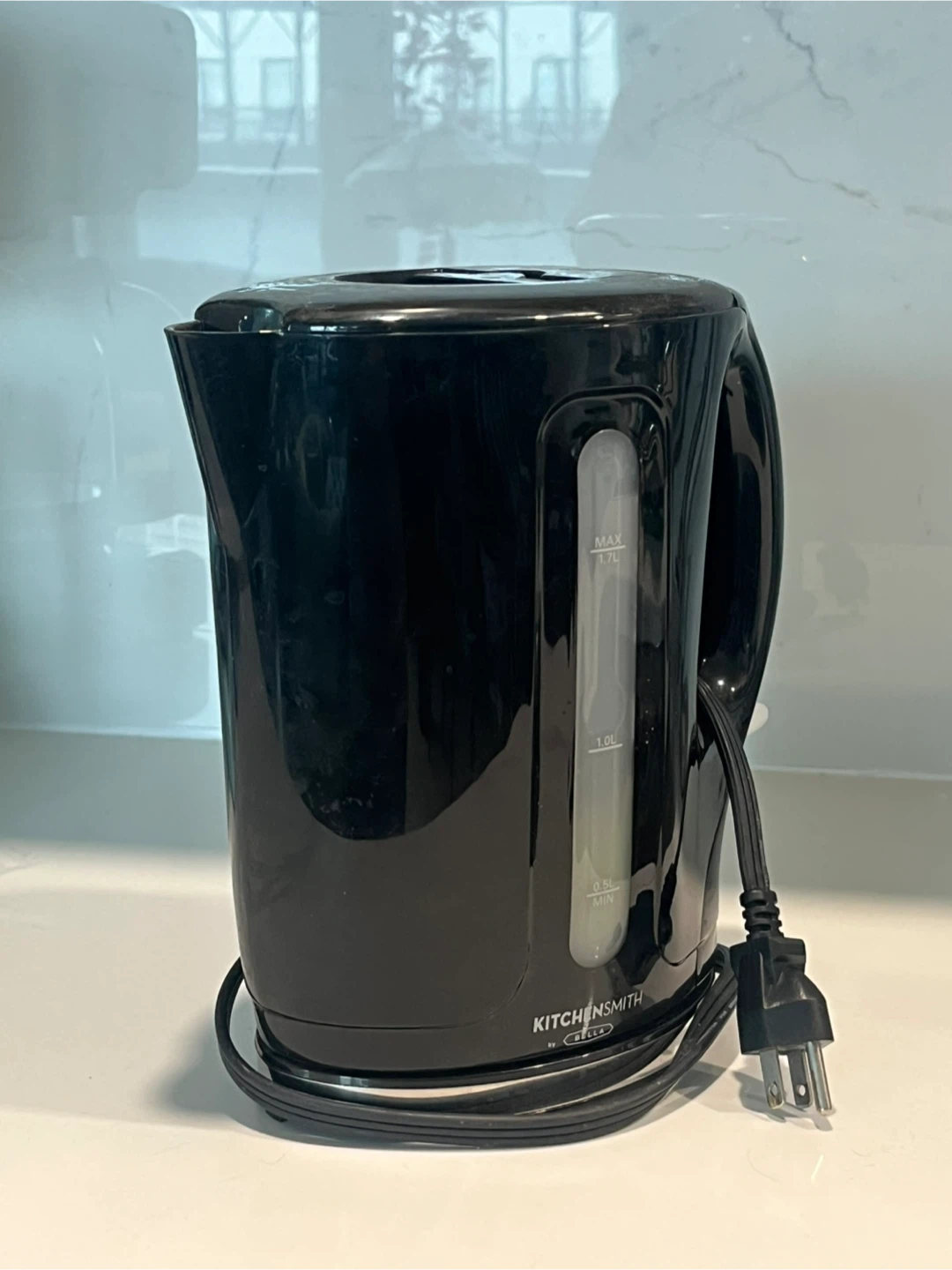 KitchenSmith by BELLA Electric Kettle - Black 🧡