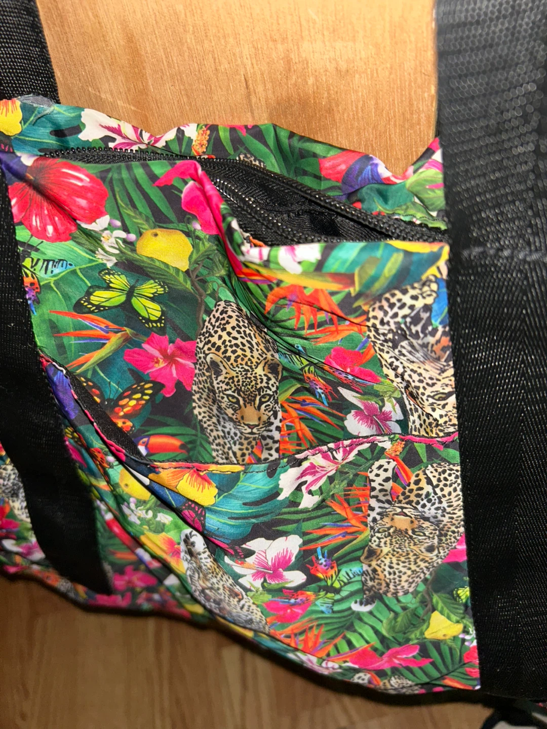 ALDO Floral & Leopard Print Tote Bag - photo 3