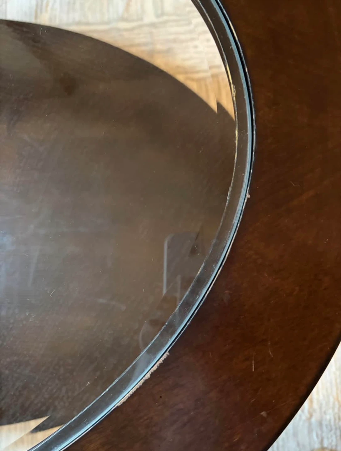 Oval Glass Top Coffee Table - photo 3