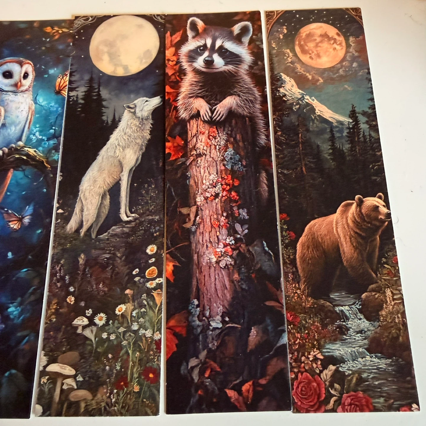 Set of Nature & Forest Wildlife Bookmarks - photo 5