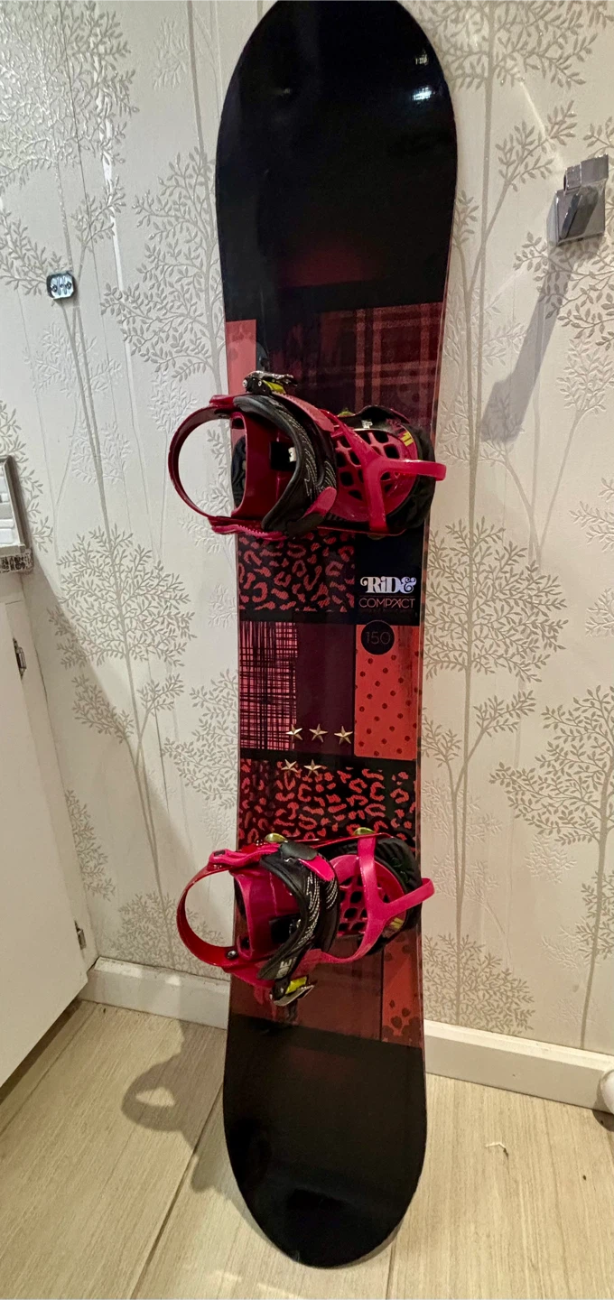 Ride snowboard (150cm) + Ride bindings (w 7-9) - photo 4