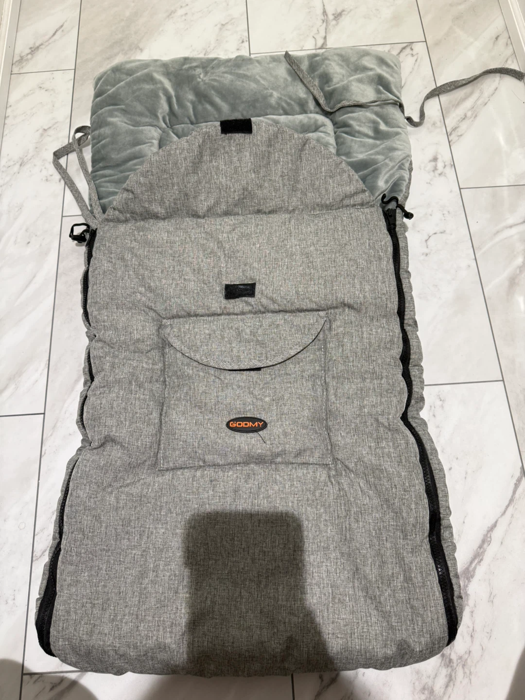 Goodmy Baby Sleeping Bag Stroller (Grey) - photo 2