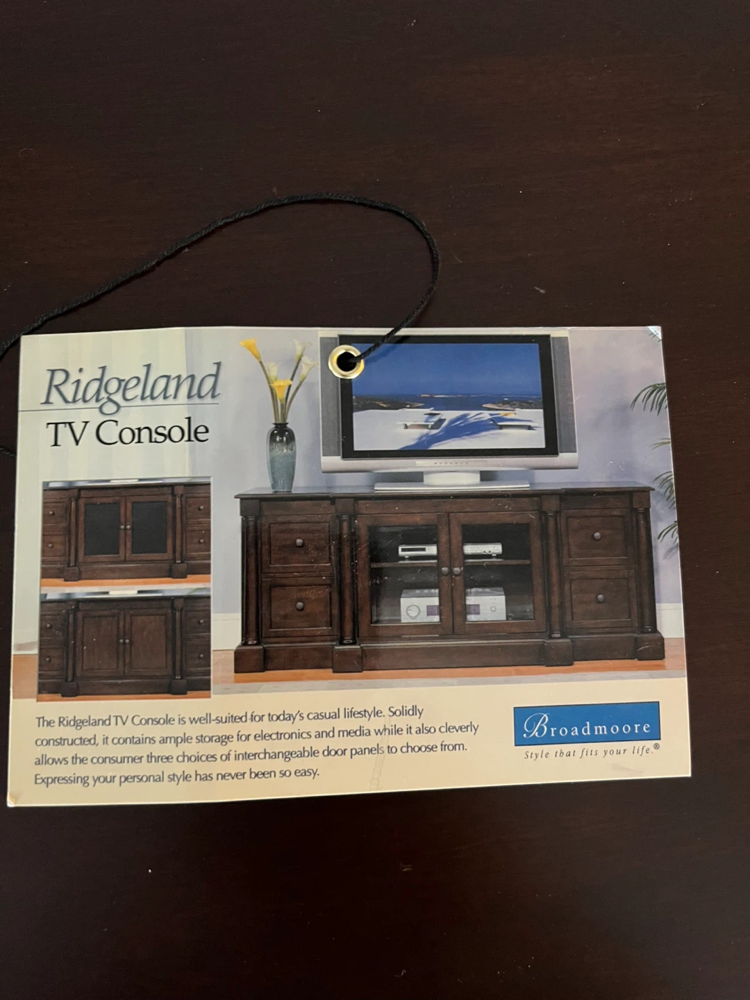 Broadmoore Ridgeland TV Console - photo 4
