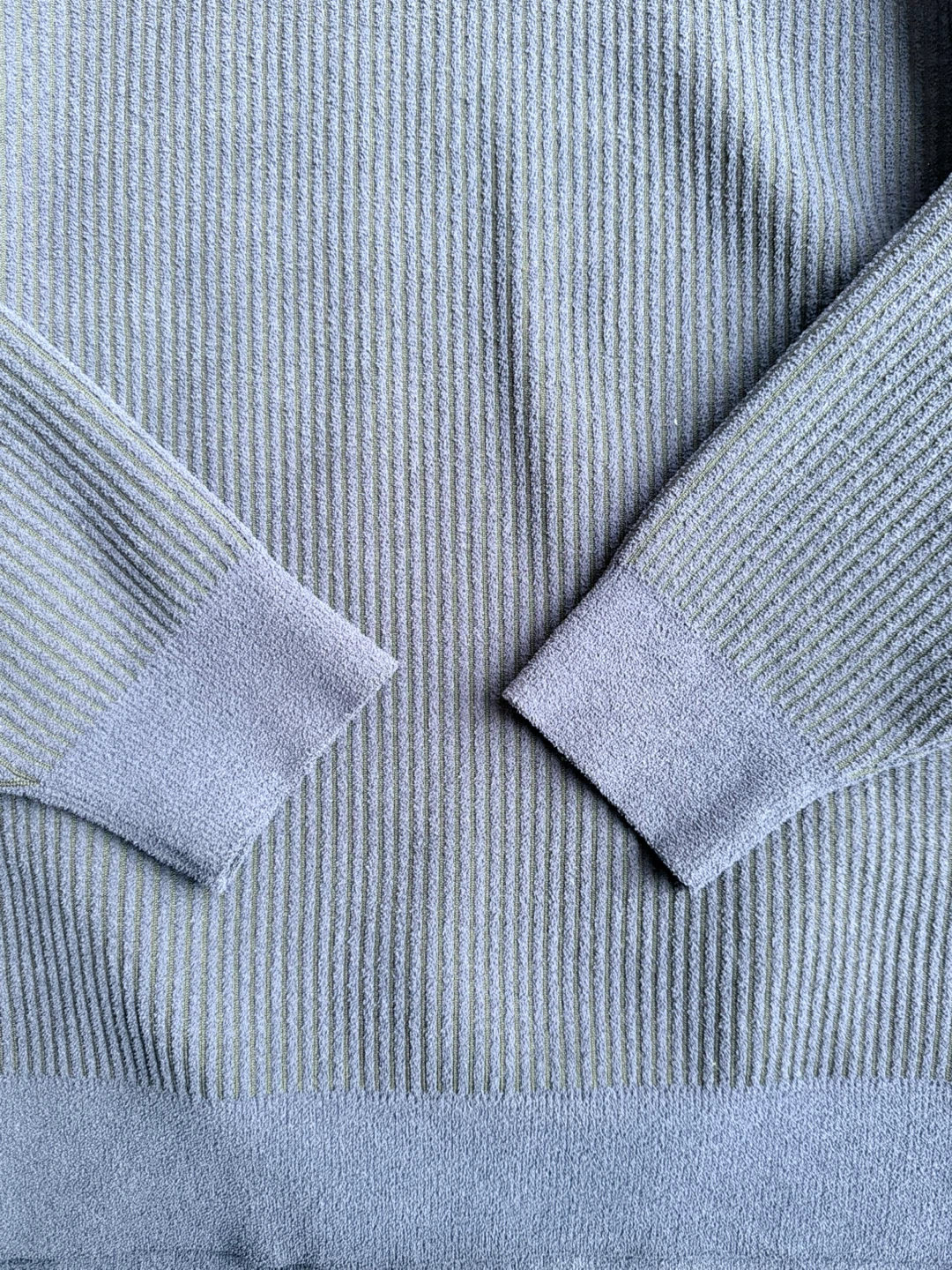 Zara XL Blue Knit Sweater - photo 3