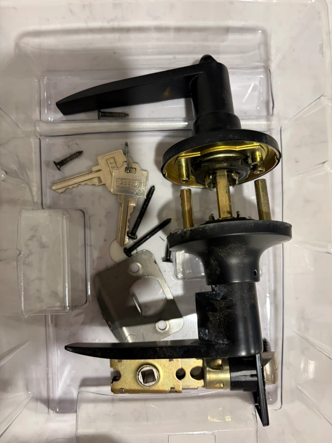 Free: one exterior lock and one door lock