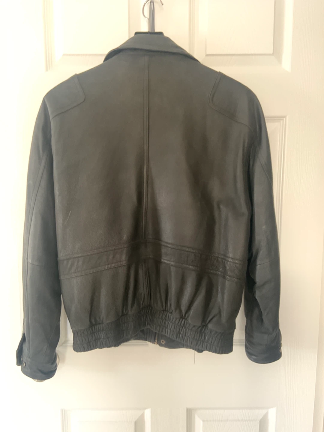 Leather Jacket Size M/M - photo 2