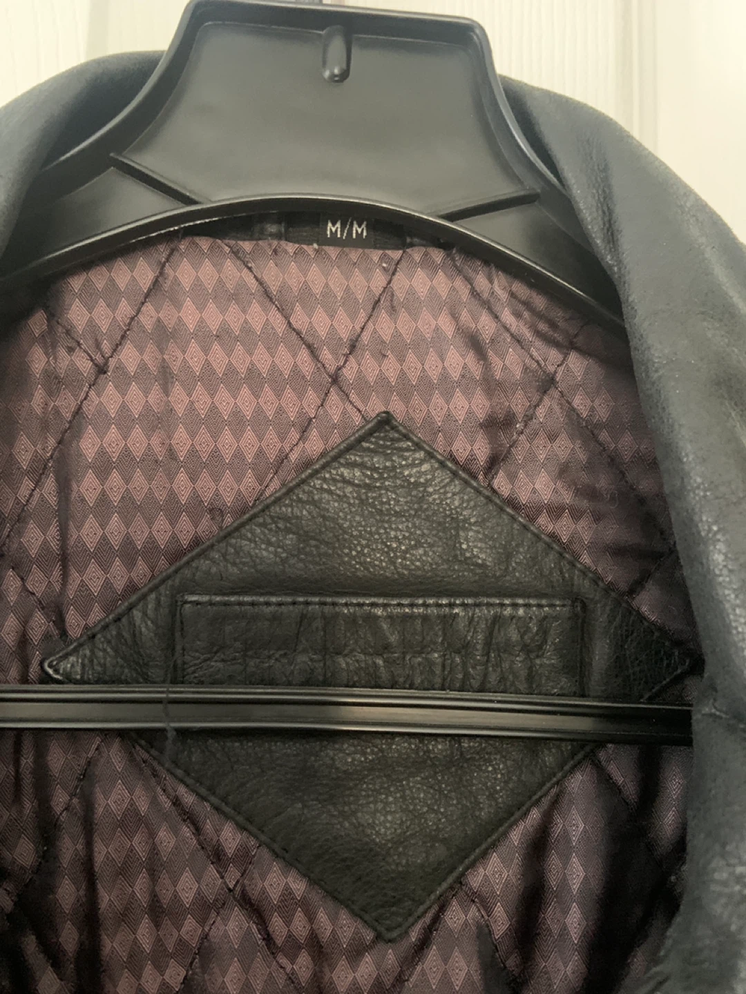 Leather Jacket Size M/M - photo 3