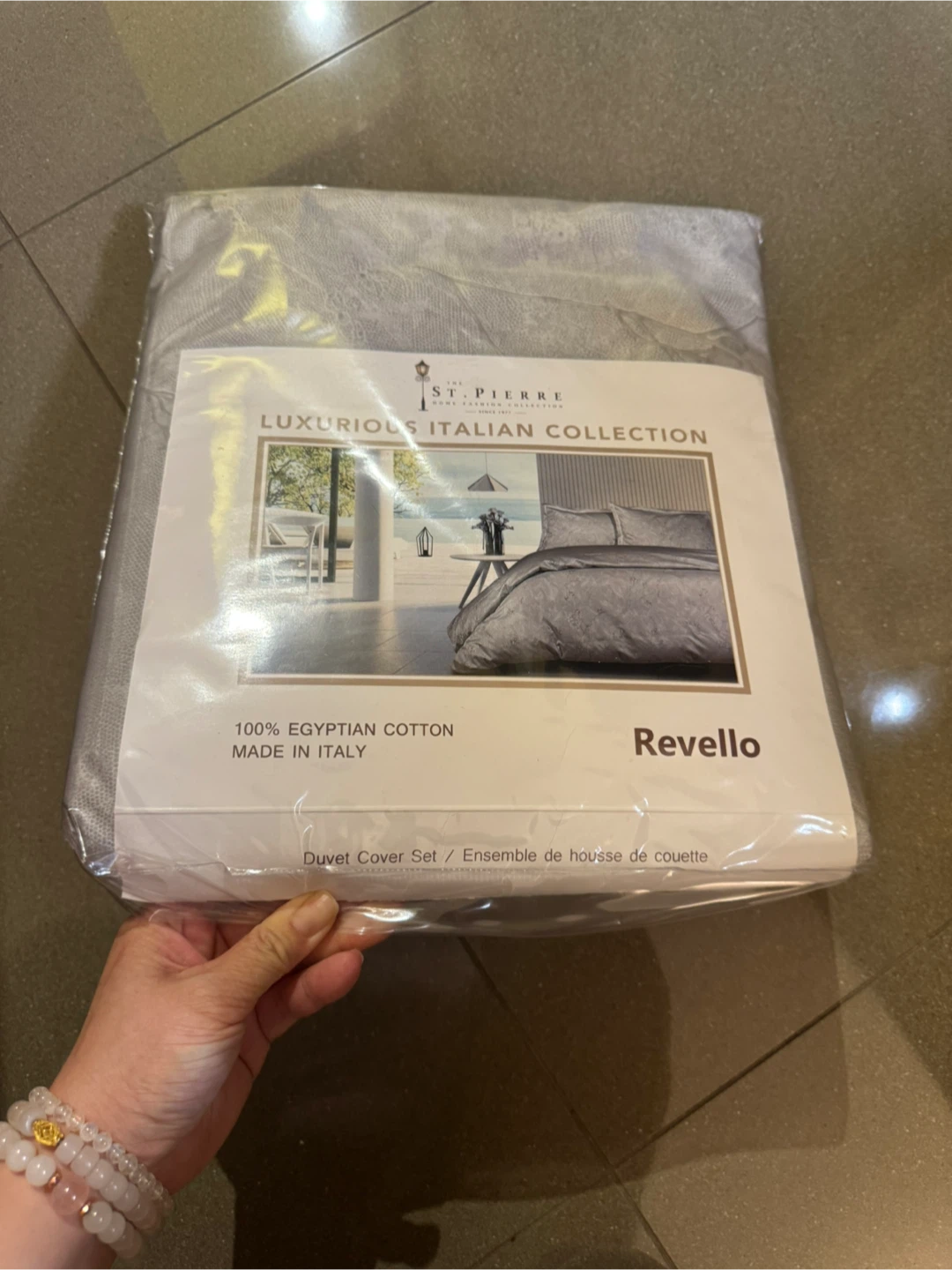 Egyptian cotton King size Duvet Cover Set - photo 5