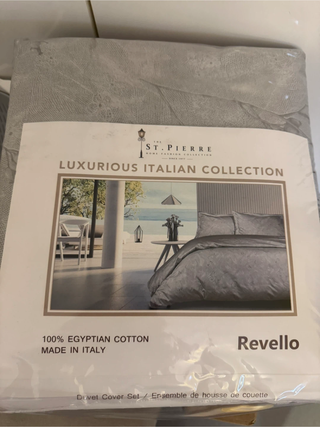 Egyptian cotton King size Duvet Cover Set