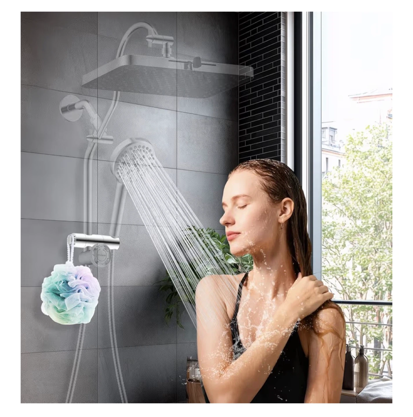 Adjustable Shower Head Holder - Brand New - photo 5