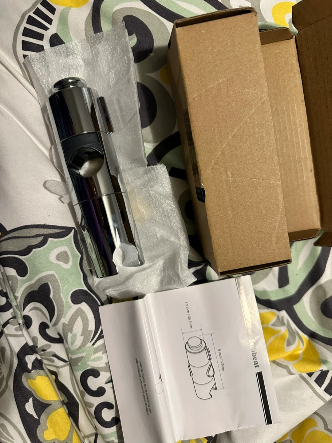 Adjustable Shower Head Holder - Brand New