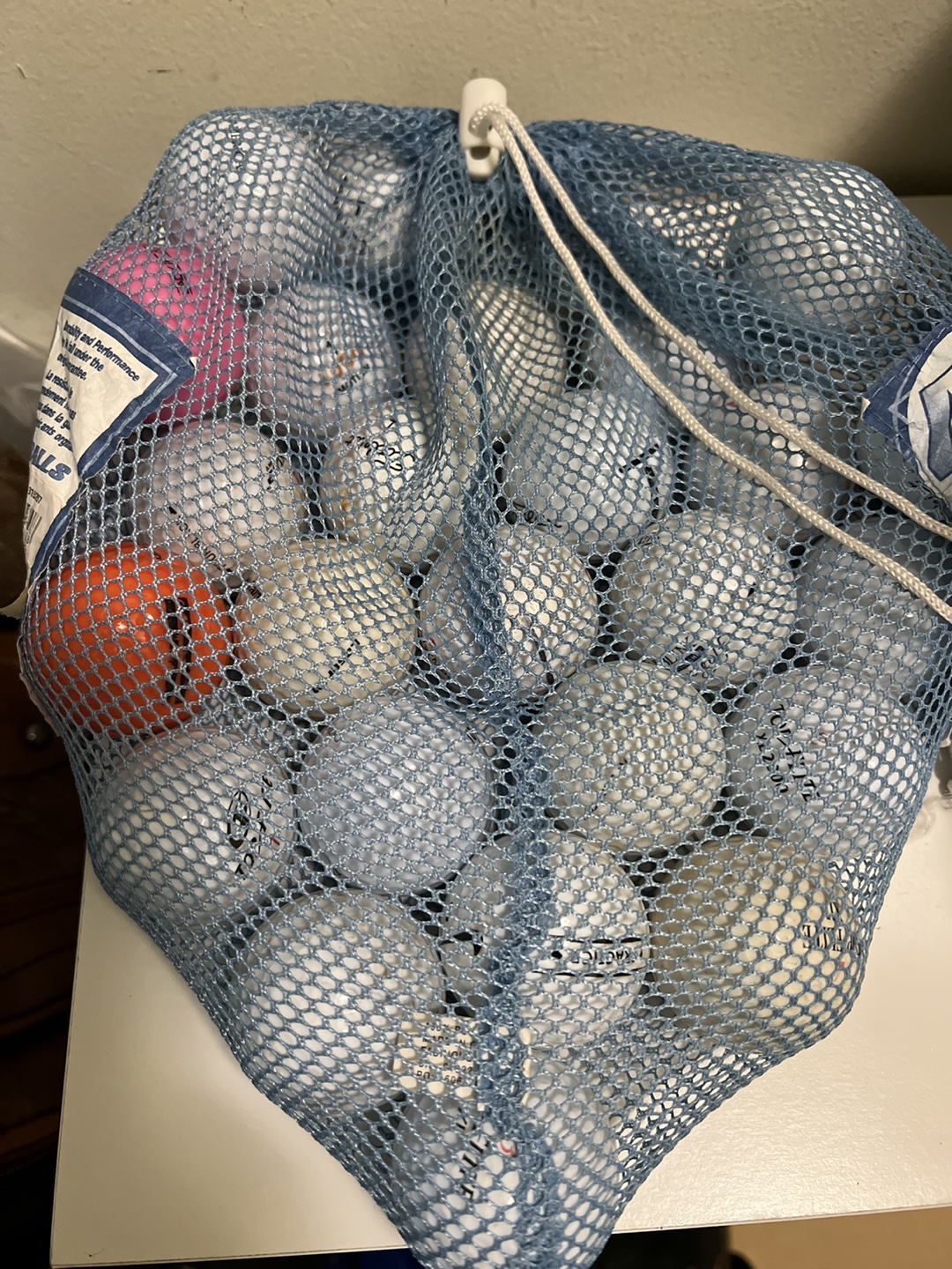 Bag of Used Golf Balls