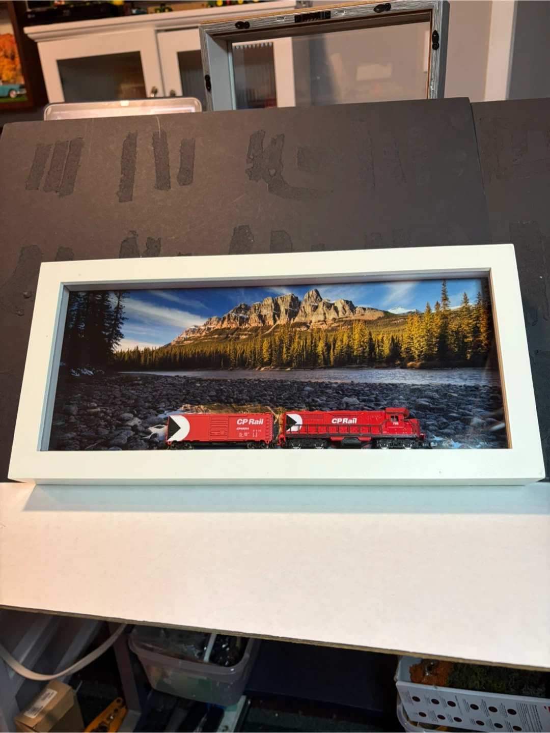 CP Rail Framed Landscape Art