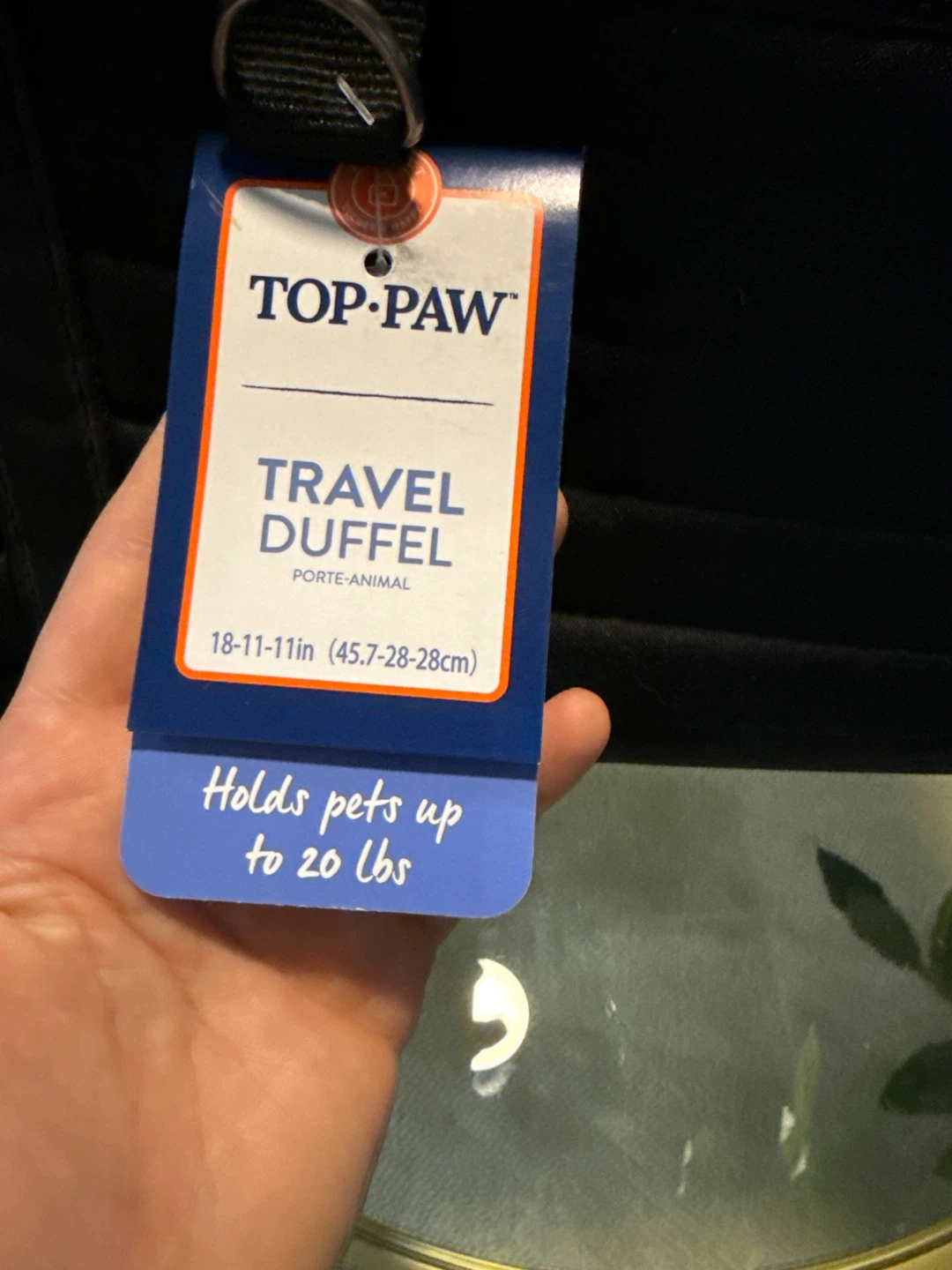 TOP-PAW Travel Duffel Pet Carrier - Black - photo 2